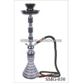 crystal hookah with real golden glass